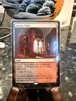 Luxury Suite Foil Extended Art | MTG Commander Legends Baldur’s Gate NM - Image 1