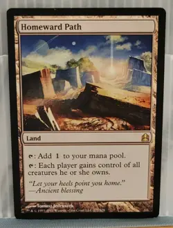 Mtg HOMEWARD PATH NM Commander 277/318 -Argo- - Image 1