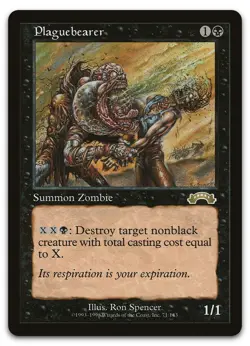 Plaguebearer #71 (NM) Exodus EXO Magic MTG - Image 1