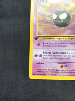 Pokemon Cards: Fossil 1st Edition Uncommon: Gastly 33/62 - Image 5