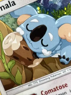 Komala SM41 Holo Promo Pokemon Card - Image 2