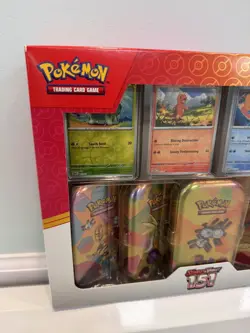 Pokemon TCG Scarlet & Violet 151 5-Pack of Mini Tins and 4 Promos Costco Bundle - Image 3