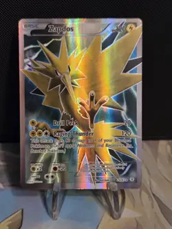 Zapdos 29/83 XY Generations Pokemon TCG Full Art Ultra Rare Holo 2016 LP - Image 1