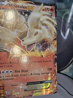 Ninetales EX ULTRA RARE 13/83 Pokemon XY Generations TCG Holo 2016 LP - Image 4