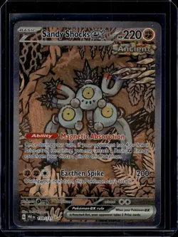 2025 Pokemon Prismatic Evolutions Sandy Shocks ex #159/141 Full Art - Image 1
