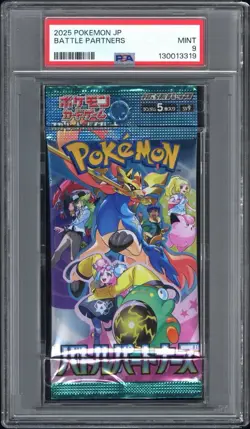 PSA9 Pokemon Battle Partners Booster Pack SV9 Japanese sealed US SELLER IN HAND - Image 1