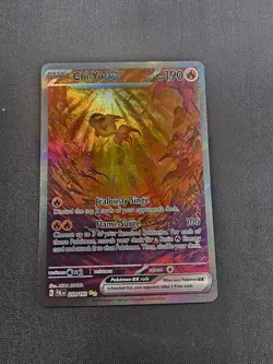Chi-Yu ex Special Illustration Rare - 259/193 - Paldea Evolved Pokemon 2023 - Image 1