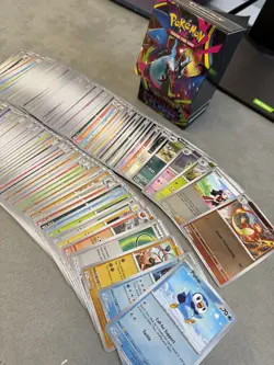 150 Cards Pokemon Phantasmal Flames Bulk Bundle ALL Reverse Holos Included - Image 1