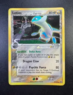 2005 POKEMON EX DELTA SPECIES LATIOS-HOLO 9/113 TCG - Image 1