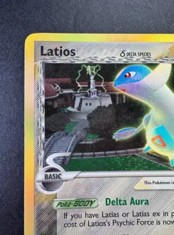 2005 POKEMON EX DELTA SPECIES LATIOS-HOLO 9/113 TCG - Image 2