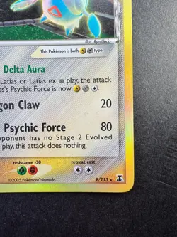 2005 POKEMON EX DELTA SPECIES LATIOS-HOLO 9/113 TCG - Image 5
