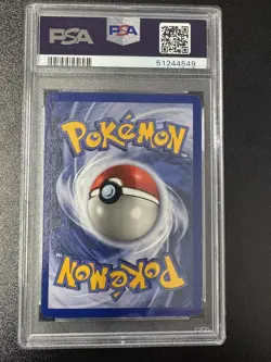 1999 Pokemon Fossil Hitmonlee #22 1ST Edition PSA 8 - Image 2