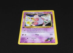 👾 SABRINA'S MR. MIME 1st EDITION | Pokemon Gym Heroes #94 - Image 3