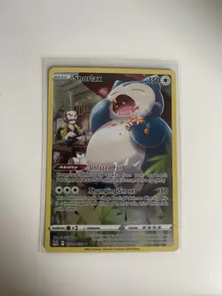 Pokemon TCG Snorlax TG10/TG30 Lost Origin Trainer Gallery Holo Full Art - Image 1