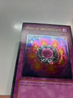 USA Seller Yugioh Ring of Destruction DPKB-EN036 Ultimate Rare 1st Editon LP - Image 5