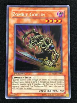 Yugioh Zombie Goblin PTDN-EN098 1ST Secret (LP) Italian - Image 1
