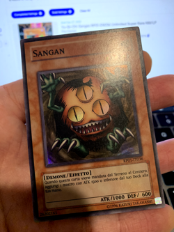 YUGIOH SANGAN RP01-EN036 IT036 SUPER RARE ITALIAN - VLP - Image 3