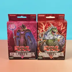 STRUCTURE DECK'S YU-GI-OH 1996 SPELLCASTER'S RAGE GEOFFNETE DECKS. 1. AUFLAGE DE - Image 1