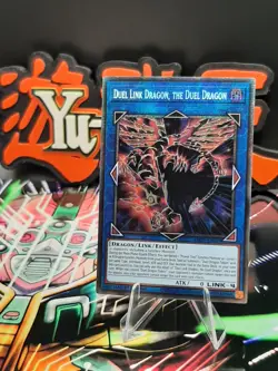 Yu-Gi-Oh! Duel Link Dragon, The Duel Dragon MP25-EN039 Starlight Rare 1st Ed NM - Image 1