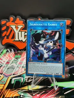 Yu-Gi-Oh! Silhouhatte Rabbit MP25-EN090 Secret Rare 1st Ed NM - Image 1