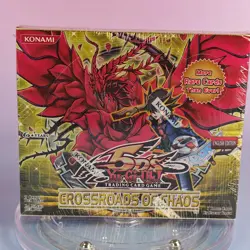 YU-GI-OH! CROSSROADS OF CHAOS ENGLISH SEALED DISPLAY - Image 1