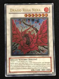 Yugioh Black Rose Dragon CSOC-EN039 Ultimate Italian (MP) - Image 1