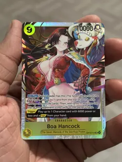 One Piece #OP14-112 Boa Hancock Super Rare SR The Azure Sea's Seven - Image 1