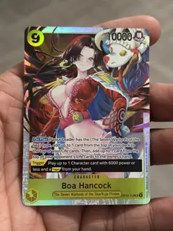 One Piece #OP14-112 Boa Hancock Super Rare SR The Azure Sea's Seven - Image 2