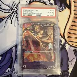 English 2025 San-Gorou Top 64 Treasure Cup St18-003 One Piece - Image 1