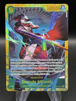Dracule Mihawk | OP14-119 | One Piece | The Azure Sea’s Seven | Foil | SEC - Image 1