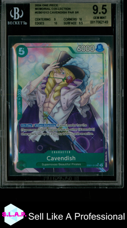CAVENDISH PAR SR 2024 ONE PIECE MEMORIAL COLLECTION EB01012 BGS 9.5 - Image 1