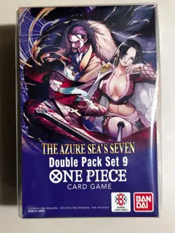One Piece TCG OP-14 The Azure Sea's Seven Double Pack Set Vol. 9 NEW SEALED - Image 1