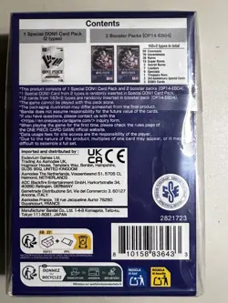 One Piece TCG OP-14 The Azure Sea's Seven Double Pack Set Vol. 9 NEW SEALED - Image 2