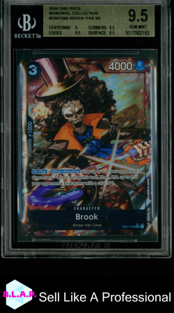 BROOK PAR SR 2024 ONE PIECE MEMORIAL COLLECTION EB01046 BGS 9.5 - Image 1