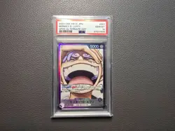 Full Set Of 6 OP09 Alt Art Leader JPN One Piece Sequential PSA 10 - Image 2