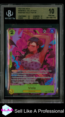 VIOLA PAR SR 2024 ONE PIECE MEMORIAL COLLECTION EB01052 BGS 10 - Image 1