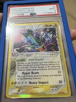 Gyarados 8/110 PSA 9 - EX Holon Phantoms Holo Rare Delta Species 2006 - Pokemon - Image 3