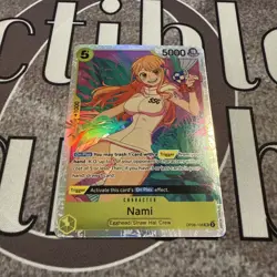 Nami SR Two Legends OP08-106 NM - Foil - Image 1