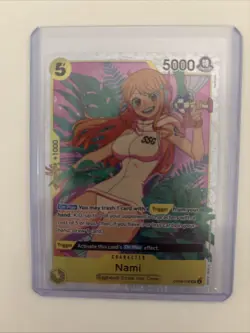 Nami SR Two Legends OP08-106 NM - Foil - Image 1