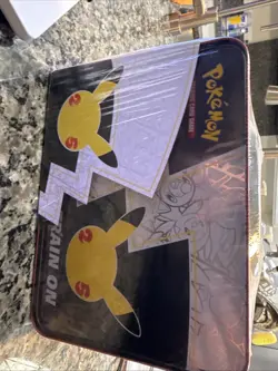 Pokemon Celebrations 25th Anniversary Collectors Chest Lunch Box Tin Sealed - Image 5