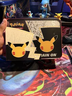 Pokemon Celebrations 25th Anniversary Collectors Chest Lunch Box Tin Sealed - Image 2