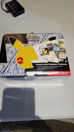 Pokemon Celebrations 25th Anniversary Collectors Chest Lunch Box Tin Sealed - Image 1