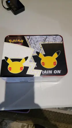 Pokemon Celebrations 25th Anniversary Collectors Chest Lunch Box Tin Sealed - Image 2