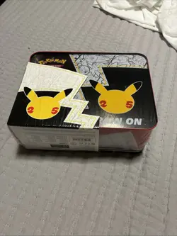 Pokemon Celebrations 25th Anniversary Collectors Chest Lunch Box Tin Sealed - Image 2