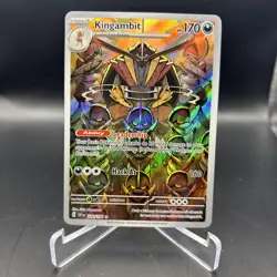 Pokemon Kingambit TCG Card 220/198 Scarlet & Violet NM/Mint Condition - Image 1
