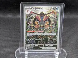 Pokemon TCG Kingambit 220/198 Scarlet & Violet NM/Mint Condition - Image 1