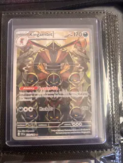 Pokemon TCG Kingambit 220/198 Scarlet & Violet NM/Mint Condition - Image 1