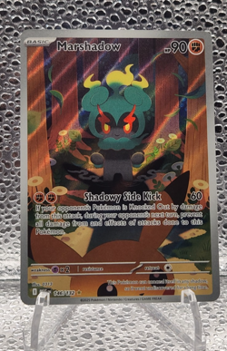 Marshadow 146/132 NM ME01: Mega Evolution Illustration Rare Pokemon TCG - Image 1