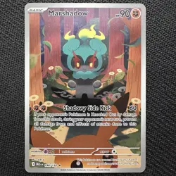 Pokemon TCG Marshadow 146/132 ME01: Mega Evolution Illustration Rare NM - Image 1