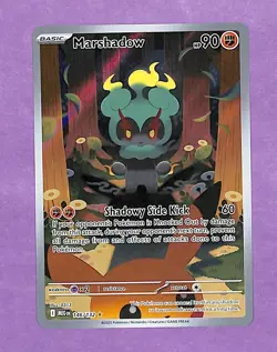 Pokemon TCG Marshadow 146/132 ME01: Mega Evolution Illustration Rare NM-MT - Image 1